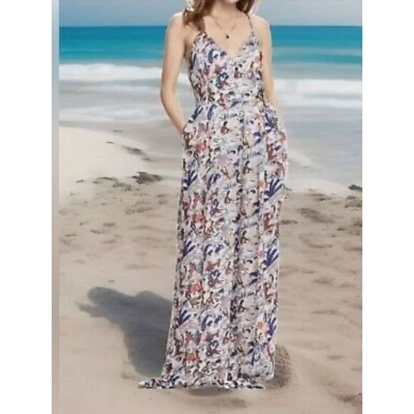 Scotch & Soda Keoni Jumpsuit Rare Print - Women's S